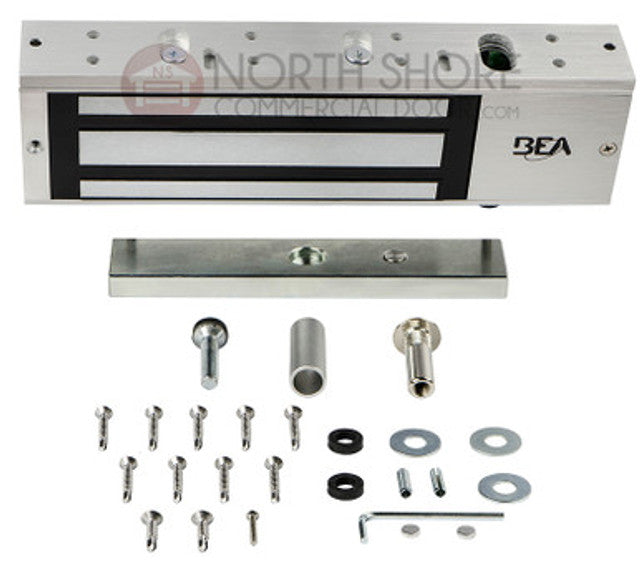 1200 LB Maglock, Single, Surface Mount, Anodized Aluminum