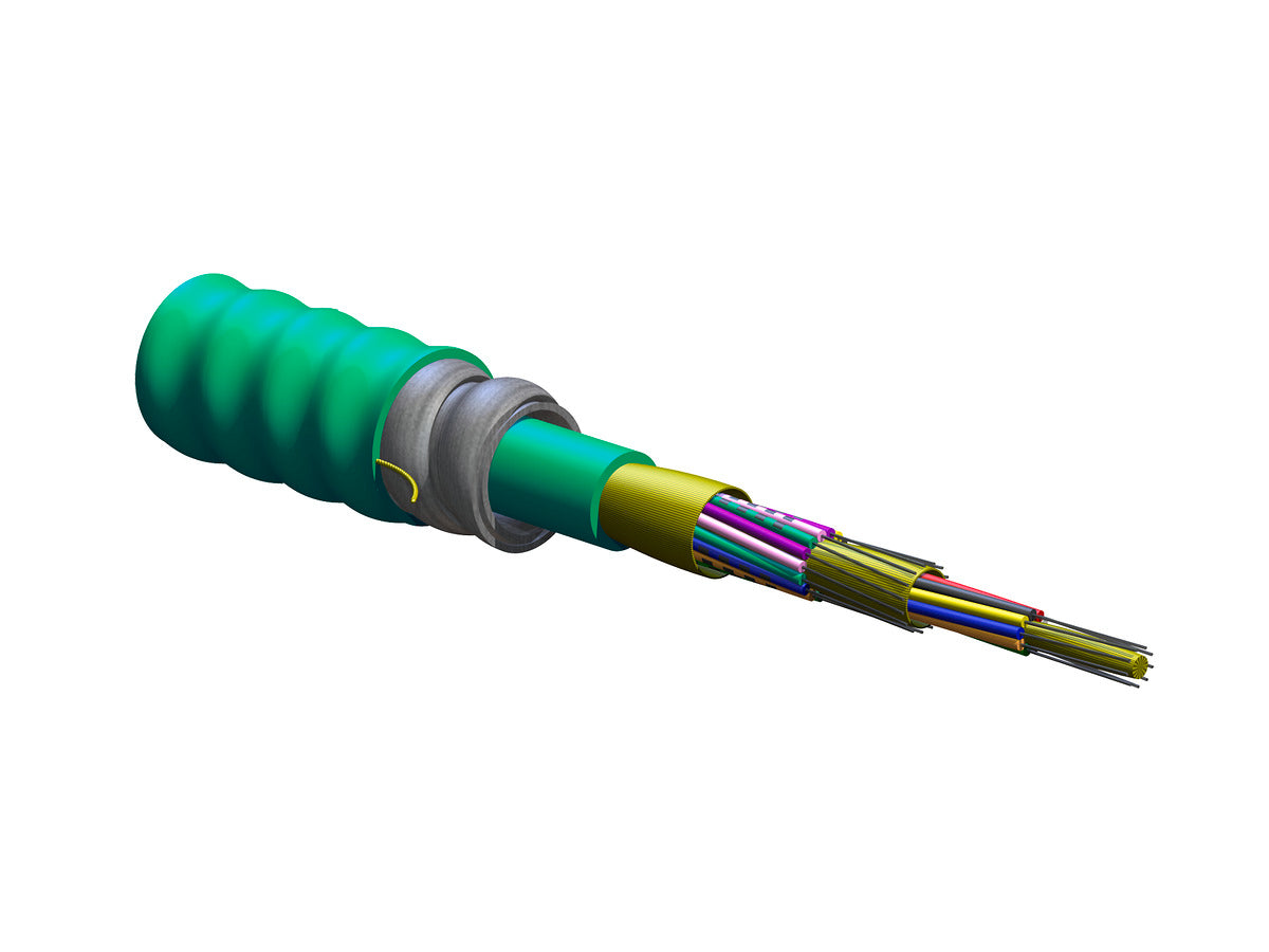 MIC Tight-Buffered, Interlocking Armored Cable, Plenum