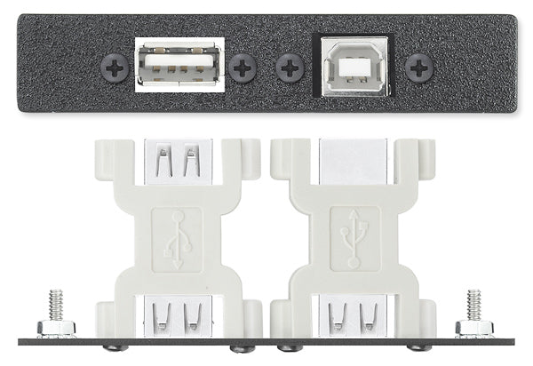 USB A Female to Female Barrel, USB B Female to Female Barrel
