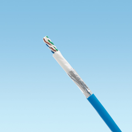 Copper Cable, CAT6A, UTP, Plenum 4 pr