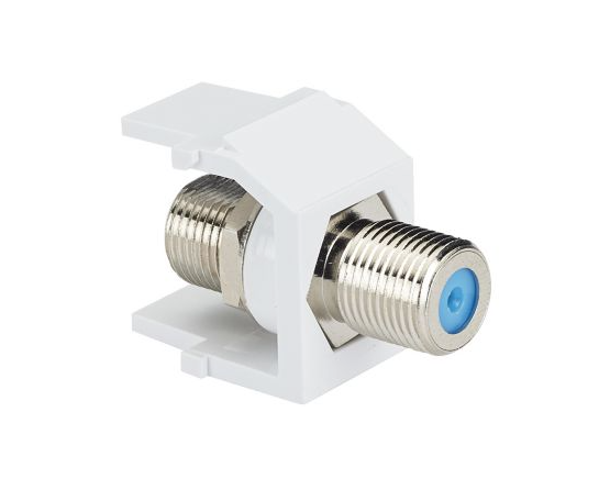 NetKey F-Type Module, White