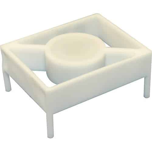 DOOR CHANNEL MAGNET U.L. FIRE RATED WHITE, WHITE