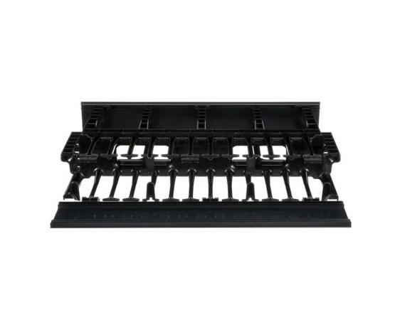 NetManager High Capacity Cable Manager, Double-Sided, Horizontal, 2 RU