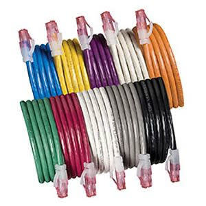 Cat 6 Patch Cable, 3 ft., Blue, Blue, Cable, 6