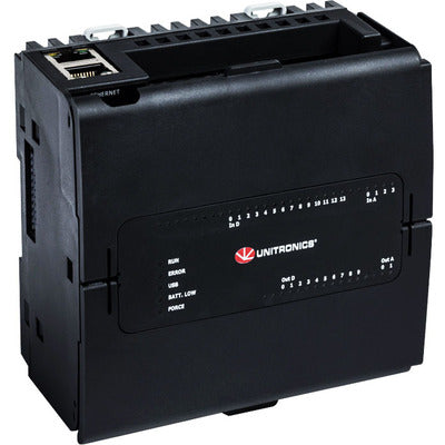 PLC with HMI screen