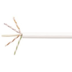 GigaSPEED X10D 2091B ETL Verified Category 6A U/UTP Cable, white jacket, 4 pair