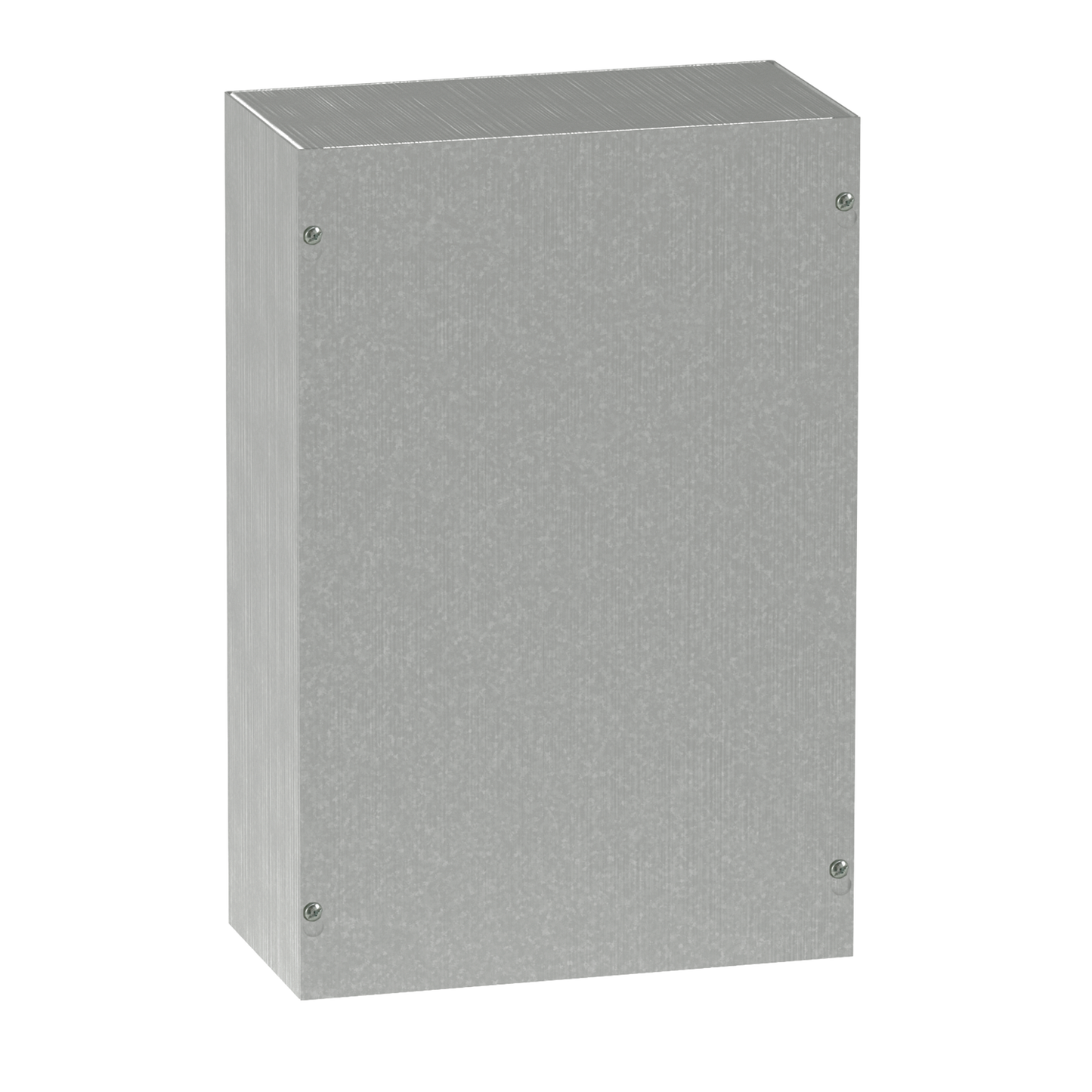 NEMA Type 1 Enclosure, Mild Steel, Screw Cover, No Knockouts, 12 H x 12 W x 6 in. D