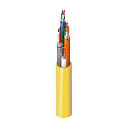 Access Control Cable, (22-3pr, 18-4c, 22-4c, 22-2c), Shielded, CMP, 1000 Ft