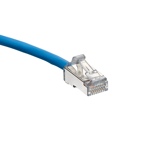 Cat 6A Small Diameter High FlexPatch Cord, Blue 10 ft.