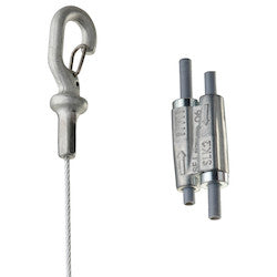 nVent CADDY Speed Link SLK with Hook, 3 mm Wire, 16.4 ft. Length