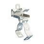 Spring Steel EM-M Series Conduit/Pipe to Flange Clip For 1-1/4 in. EMT or Rigid Conduit and 5/16 to
