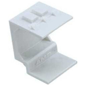 SL Series Blanking Insert for Faceplate, toolless, White