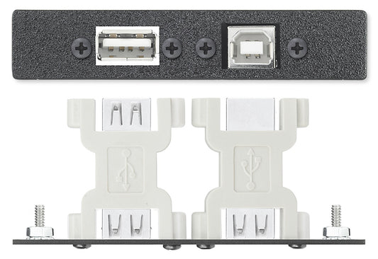 USB A Female to Female Barrel, USB B Female to Female Barrel