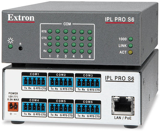 IP Link Pro Control Processor, Six Serial Ports