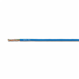 6AP4P24-BL-R-BER-AP, LANmark-10G2 Augmented Cat 6a Plenum 4-Pair UTP Cable, Blue