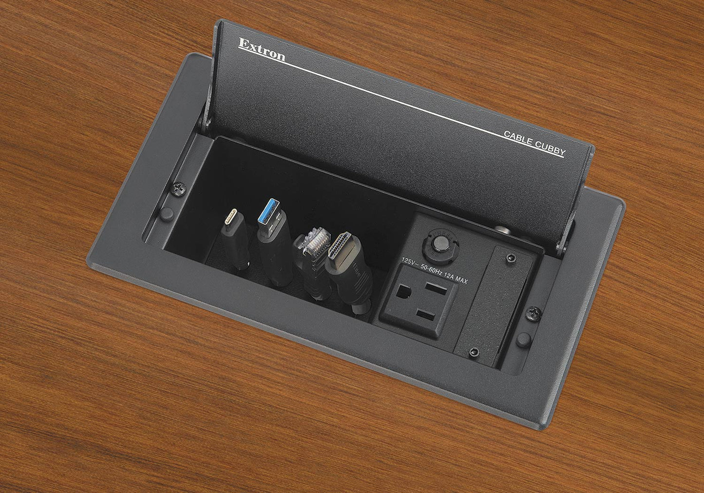 Cable Access Enclosure for AV Connectivity and AC Power