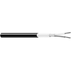 Multi-Conductor Microphone Cable, 20 AWG, 2 Conductors, Tinned Copper, Rubber, Braid Shield