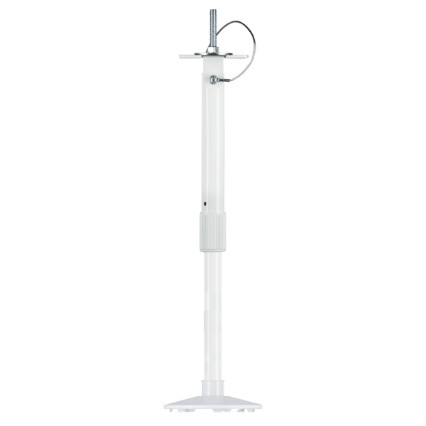 6′ Telescoping Ceiling Mount Camera Pole-White