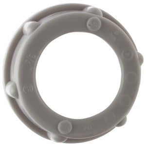 Steel City Conduit Bushing, Thermoplastic, Insulated 105, Rigid/IMC Conduit, 1-1/2 in.