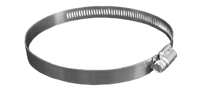 Hose Clamp Kit, Stainless Steel, 3-5 in. O.D.