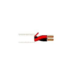 2C18-CMP-NA-FA-BED Unshielded, Plenum, PVC, Natural, 18 AWG, 2 Conductor