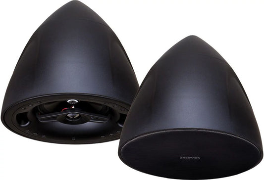 Saros 6.5” 2-Way Pendant Speaker, Black Textured, Single