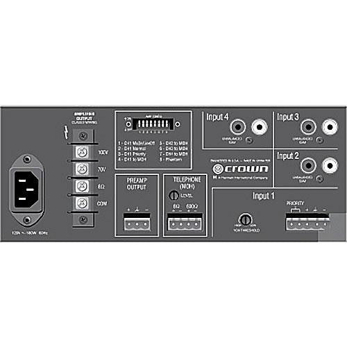 160MA 60 Watt Commercial Mixer-Amplifier