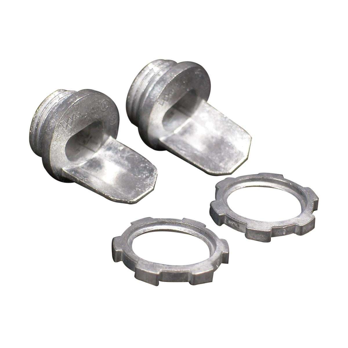 Wiremold 500/700 Series 1/2inch Box Connector (Galvanized) Fitting