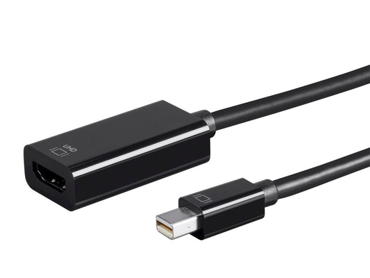 Mini DisplayPort 1.2a to 4K at 60Hz HDMI Active UHD Adapter, Black