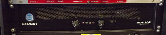 Rackmountable Power Amp With 200 Watts per Channel at 8 Ohms, 300 Watts per Channel at 4 Ohms