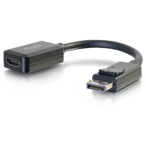 18 Inch DisplayPort Male to HDMI Female Adapter Converter - Black