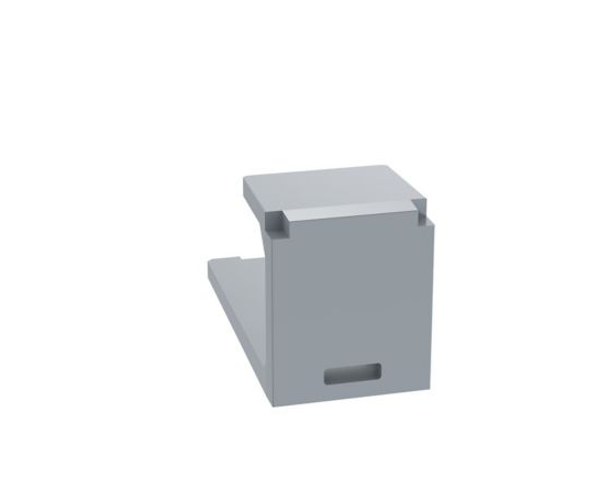 Mini-Com 1-Port Blank Module, International Grey – DES Surplus Store
