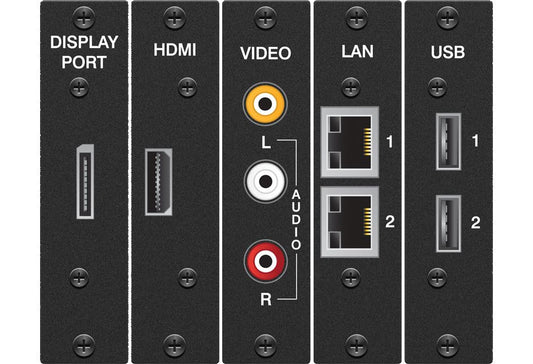 FlipTop Connector Plate, RJ45 x 2