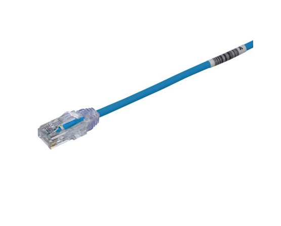 TX6-28 Cat 6 UTP Performance Patch Cords, 28 AWG, 7 FT, Blue