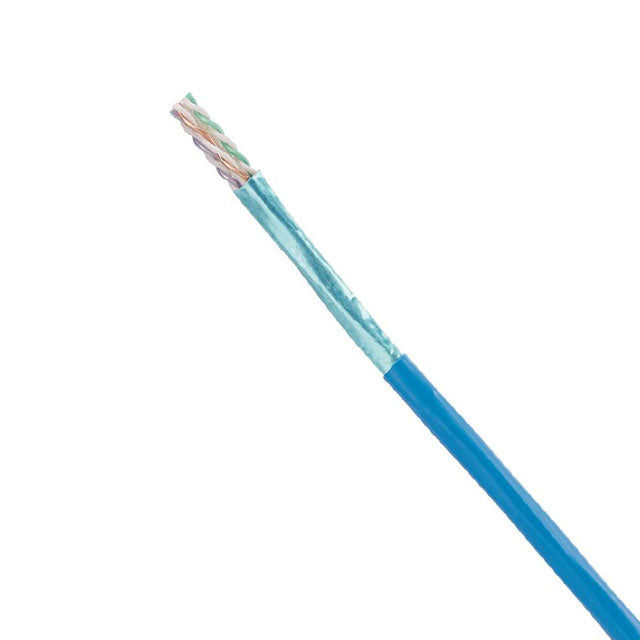 UTP, Cat 6A, CMP, Commercial, 23-4P UTP-CMP SOL BC, Blue Jacket, Reel