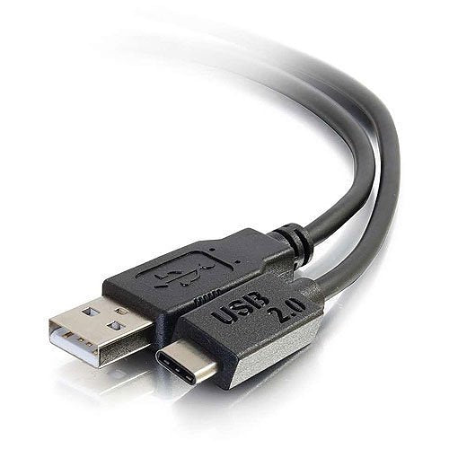 3ft USB 2.0 USB-C to USB-A Cable M/M - Black