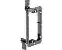 Low Voltage Mounting Bracket, Existing Construction Use, Plastic, 1-Gang, Black