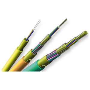 MIC Tight-Buffered Cable, Plenum, 12 fiber, 50 µm multimode (OM3)