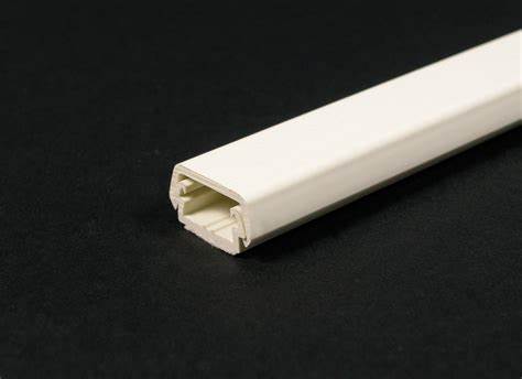 400 Series Low Profile Nonmetallic Raceway, 5 ft, Ivory