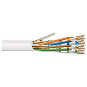 6NP4P24-WH-P-ESS-PV-CE Series 77 Category 6 Non-Plenum Cable, White, 1000 ft., Box