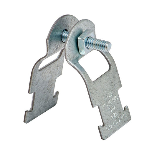 Zinc Plated Steel Multi-Grip 2-Piece Pre-Assembled Rigid/IMC/EMT Conduit Clamp, 1 in.