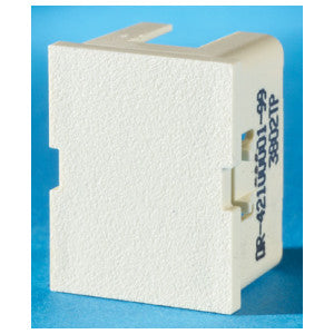 TracJack Blank Insert Module, Wiremold Ivory, 10pk