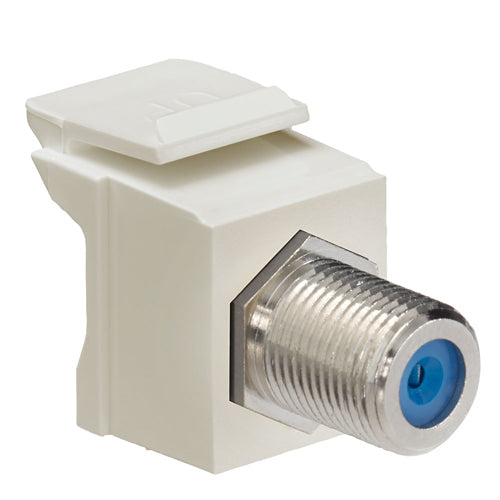 QuickPort Feedthrough F-Connectors, Ivory