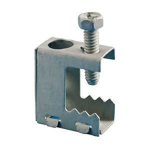 Beam Clamp, Spring Steel, 1/4 and 3/8 in.