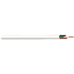 18AWG Stranded (7/0152) Bare Copper 4 Conductor Unshielded Plenum White, Sound/Security Alarm Cable