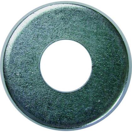 Flat Washer, Zinc Plated Steel, 1/4 in., Pack of 100