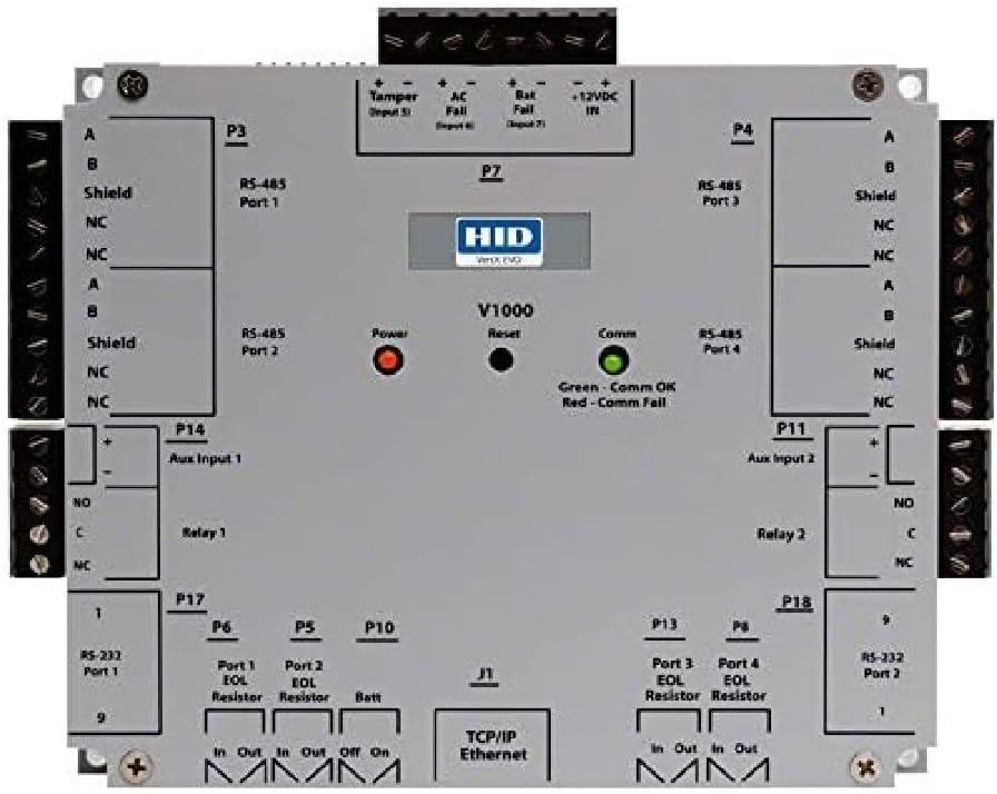 VertX V200 Input Monitor Interface