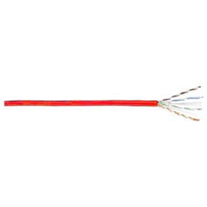 GenSPEED 6 Cat 6 Plenum Cable, Red,