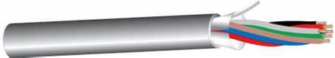 8C 22G Stranded Shielded Communication Cable, Gray, 1000' – DES Surplus ...
