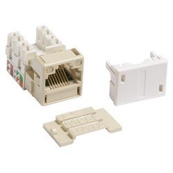 Systimax MPS100E Modular PowerSUM Information Outlet, Ivory